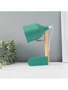 Лампа настольная «Престиж» 1×40 Вт Е27 зеленый 13×12×24 см - Фото 5