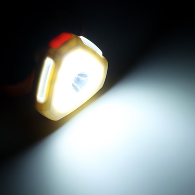 Фонарь налобный аккумуляторный, 3 Вт, 500 мАч, 3030 LED, 350 Лм, 6 режимов