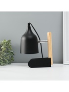 Лампа настольная «Престиж» 1×40 Вт Е27 черный 13×12×24 см - Фото 4