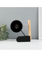 Лампа настольная «Престиж» 1×40 Вт Е27 черный 13×12×24 см - Фото 6