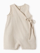 Комбинезон на запах детский MINAKU, бежевый, рост 80-86 см - Фото 1