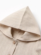 Рубашка детская MINAKU, рост 80-86 см, бежевая - фото 115888290