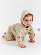 Рубашка детская MINAKU, рост 92-98 см, бежевая - фото 115888304