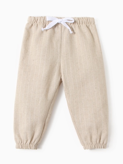 Брюки детские MINAKU, бежевые, рост 80-86 см