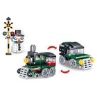 УЦЕНКА Конструктор «Новогодние истории. Поезд и снеговик», 242 детали - Фото 2