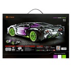 Конструктор «Спортивная тачка», радиоуправление, 1:10, 1778 деталей - Фото 7