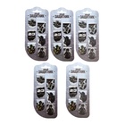 Набор магнитных закладок на подложке, 5 шт "Юный защитник" 10699694