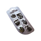 Набор магнитных закладок на подложке, 5 шт "Юный защитник" 10699694