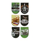 Набор магнитных закладок на подложке, 5 шт "23.02" 10699695