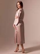 Халат домашний женский SL Tensel Home, размер S, пудровый - фото 32022287