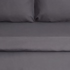 Постельное бельё Этель евро Canvas 200х215 см,225х240 см,50х70± 3 см - 2 шт, новосатин - Фото 2