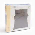 Постельное бельё Этель евро Canvas 200х215 см,225х240 см,50х70± 3 см - 2 шт, новосатин - Фото 5