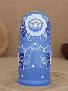 Матрешка "Гжель синяя" 5 кукольная 10854253