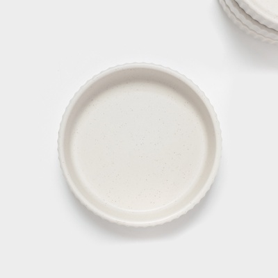 Соусники Magistro Jarwah Lausanne, 100 мл, 9.5×2.4 см, набор 4 шт., фарфор, серые