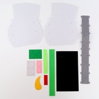 Набор для создания корзинки из фетра на новый год «Снеговичок» - Фото 3