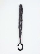 Зонт - наоборот «Однотон», механический, 8 спиц, R=53/61 см, d=106 см, чёрный - Фото 6