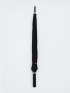 Зонт - трость полуавтоматический «Однотон», 16 спиц, R=51/60 см, d=102 см, чёрный - Фото 4