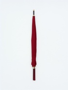 Зонт - трость полуавтоматический «Однотон», 16 спиц, R=51/60 см, d=102 см, бордовый - Фото 4