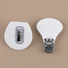 Набор для создания сумки, 4 предмета, кольцо-карабин - 2 шт., ручка, застёжка, белый, серебряный - Фото 5