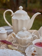 Сахарница SL Home «Аманде», 350 мл, 17×11×12 см, фарфор, белая - Фото 7