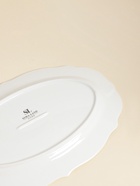 Блюдо SL Home «Аманде», 34.5×23×2.5 см, овальное, фарфор, белое - Фото 4