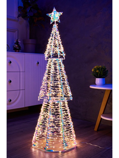 Фигура световая FROSTY «Елка», 120×40х40, 960 LED, 220V, свечение тёплое белое