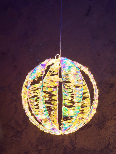 Фигура световая FROSTY «Шар», 30 см, 300 LED, 4.5V, свечение тёплое белое