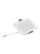 Светильник встраиваемый «Даунлайт», светодиодный, 5 Вт, 4000K, 475 Лм, 220 В, 90×25 мм, квадратный, белый - Фото 5