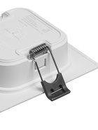 Светильник встраиваемый «Даунлайт», светодиодный, 5 Вт, 6500K, 475 Лм, 220 В, 90×25 мм, квадратный, белый - Фото 8