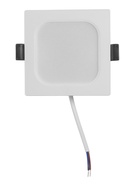 Светильник встраиваемый «Даунлайт», светодиодный, 5 Вт, 6500K, 475 Лм, 220 В, 90×25 мм, квадратный, белый - Фото 4