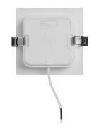 Светильник встраиваемый «Даунлайт», светодиодный, 9 Вт, 4000K, 855 Лм, 220 В, 119×26 мм, квадратный, белый - Фото 6