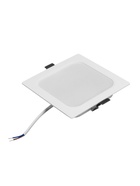 Светильник встраиваемый «Даунлайт», светодиодный, 9 Вт, 6500K, 855 Лм, 220 В, 119×26 мм, квадратный, белый - Фото 5