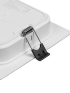 Светильник встраиваемый «Даунлайт», светодиодный, 9 Вт, 6500K, 855 Лм, 220 В, 119×26 мм, квадратный, белый - Фото 8