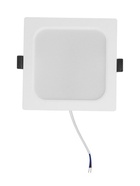 Светильник встраиваемый «Даунлайт», светодиодный, 9 Вт, 6500K, 855 Лм, 220 В, 119×26 мм, квадратный, белый - Фото 4