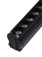 Трековый светильник FTL-006, серия Flat, поворотный, 18 Вт, 48 В, 3000К, 340 мм, чёрный, свечение тёплое белое - Фото 3