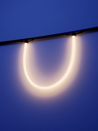 Трековый светильник FTL-009, серия Flat, 18 Вт, 48 В, 4000К, IP20, 1000 мм, чёрный, свечение нейтральное белое