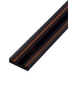 Шинопровод трековый магнитный, серия Flat, однофазный, открытый монтаж, 2 м, чёрный - Фото 8