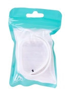 Ремешок для фитнес-браслета Mi Band 5/6/7 Luazon, белый - Фото 5