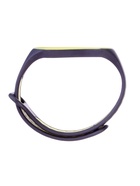 Ремешок для фитнес-браслета Mi Band 5/6/7 Luazon, с перфорацией, чёрный, зелёный - Фото 3