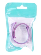 Ремешок для фитнес-браслета Mi Band 8/9 Luazon, с перфорацией, фиолетовый, голубой - Фото 5