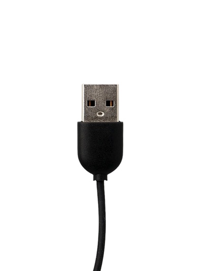 Зарядное устройство Luazon UC-02 для Mi Band 5/6/7, 14 см, чёрное