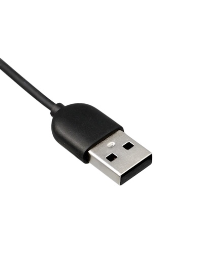 Зарядное устройство Luazon UC-02 для Mi Band 5/6/7, 14 см, чёрное