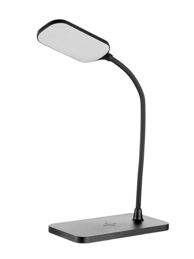 Настольная лампа с беспроводной зарядкой, GMV-0265, 15 Вт, чёрная