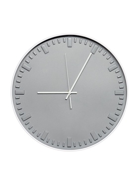 Часы настенные интерьерные, бесшумные, плавный ход, d=40 см, серый циферблат 10766291