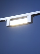 Трековый светильник линейный, поворотный, 10 Вт, 900 Лм, 4000К, IP20, белый, свечение нейтральное белое - Фото 5