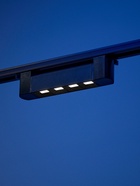 Трековый светильник линейный, поворотный, 10 Вт, 900 Лм, 4000К, IP20, чёрный, свечение нейтральное белое - Фото 4