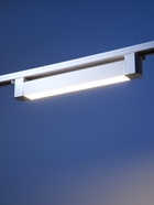 Трековый светильник линейный, поворотный, 20 Вт, 1800 Лм, 4000К, IP20, белый, свечение нейтральное белое - Фото 4