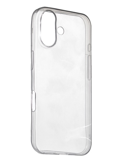 Чехол Luazon для iPhone 16, силиконовый, прозрачный