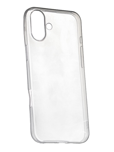 Чехол Luazon для iPhone 16 Plus, силиконовый, прозрачный
