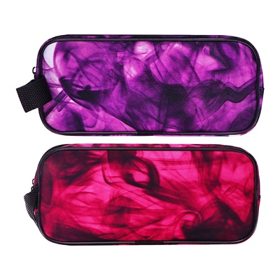 Пенал мягкий 2 отделения, 100×220×70, с ручкой, МИКС